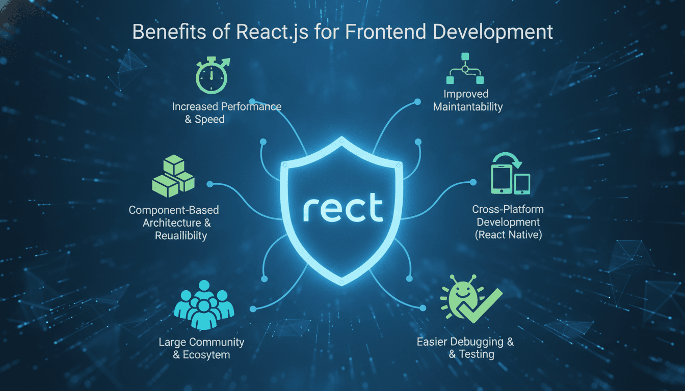 Benefits of React.js for Frontend Development