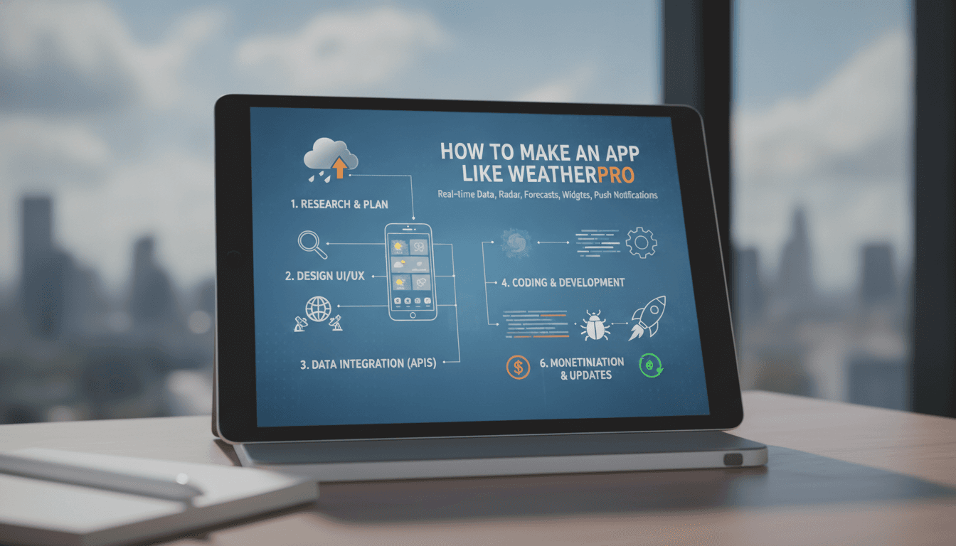 How to Make an App Like WeatherPro
