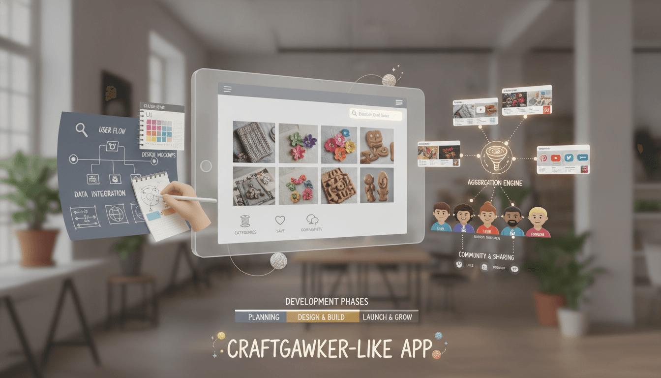 How to Make an App Like Craftgawker