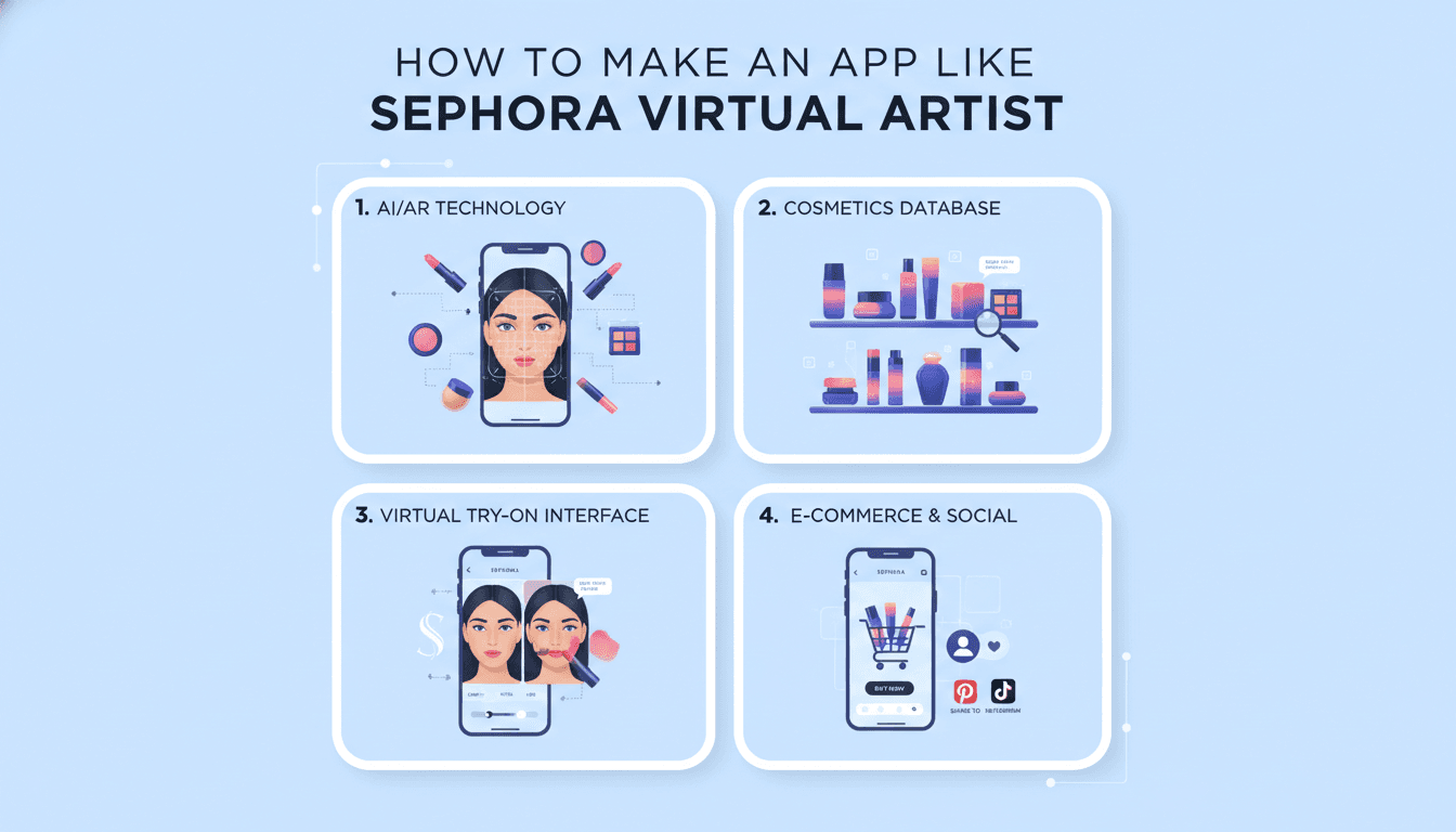 How to Make an App Like Sephora Virtual Artist