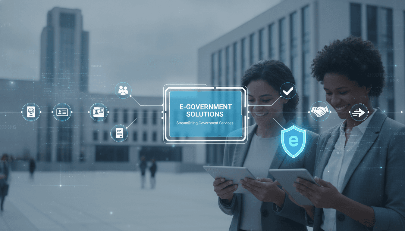 E-Government Solutions: Streamlining Government Services
