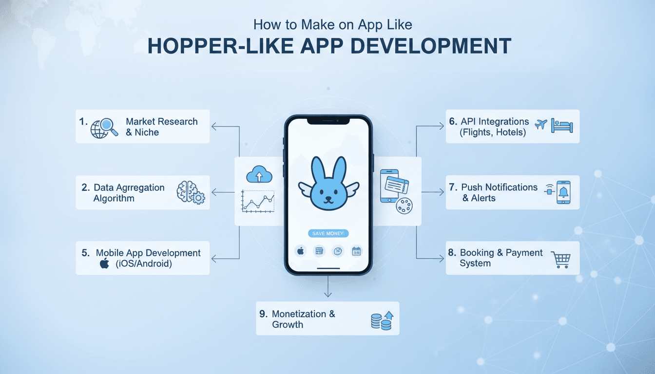 How to Make an App Like Hopper