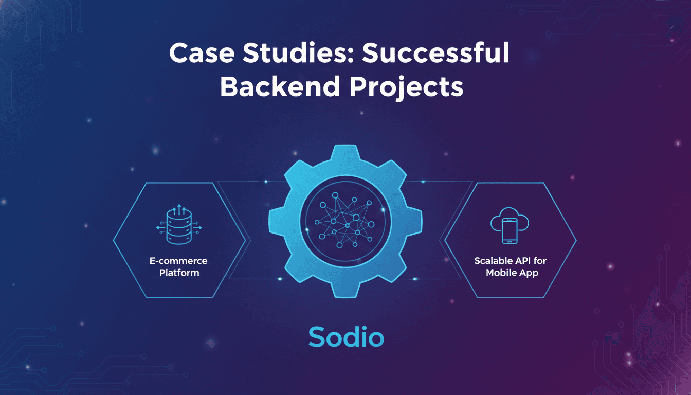 Case Studies: Successful Backend Projects by Sodio