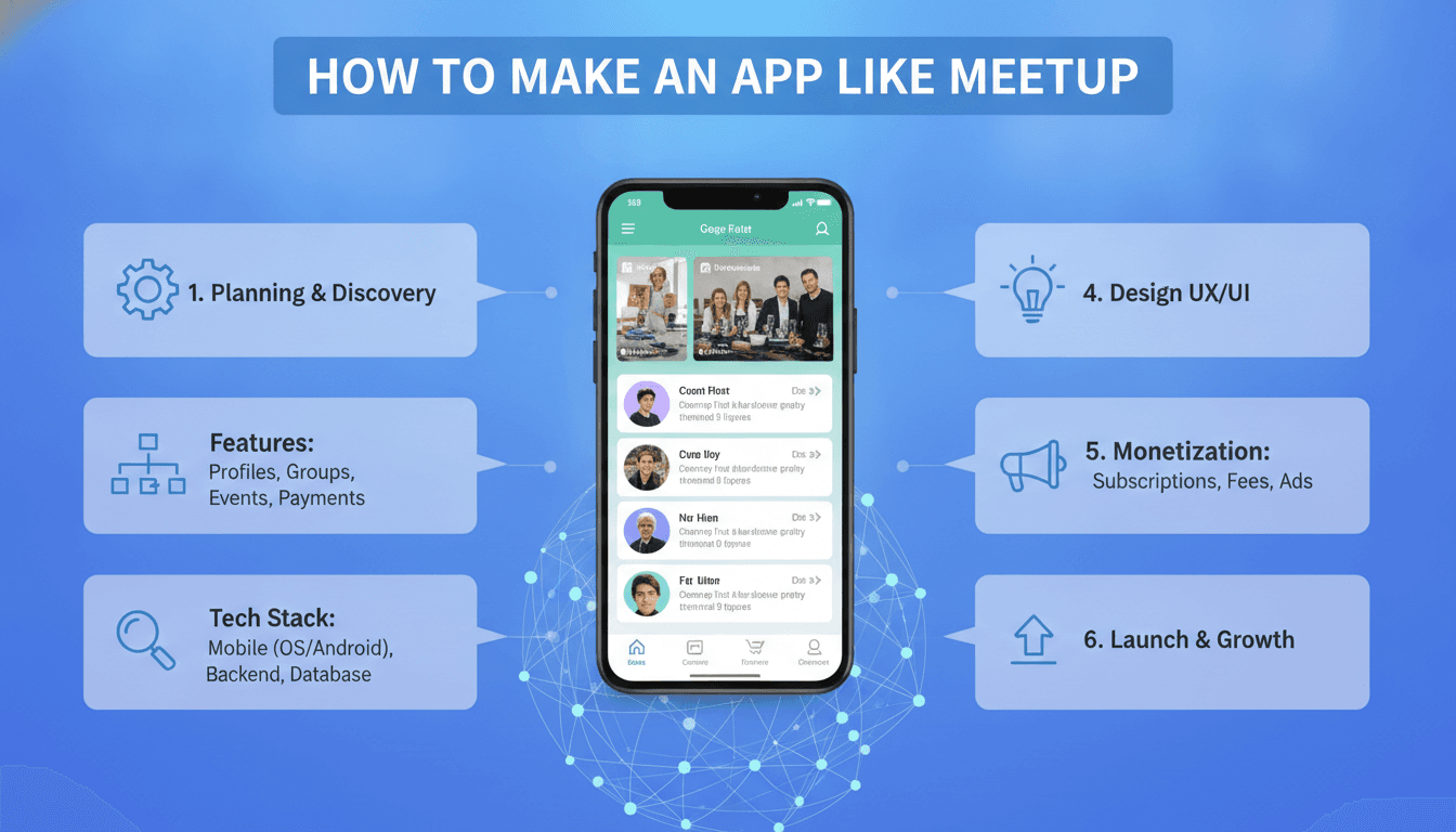 How to Make an App Like Meetup