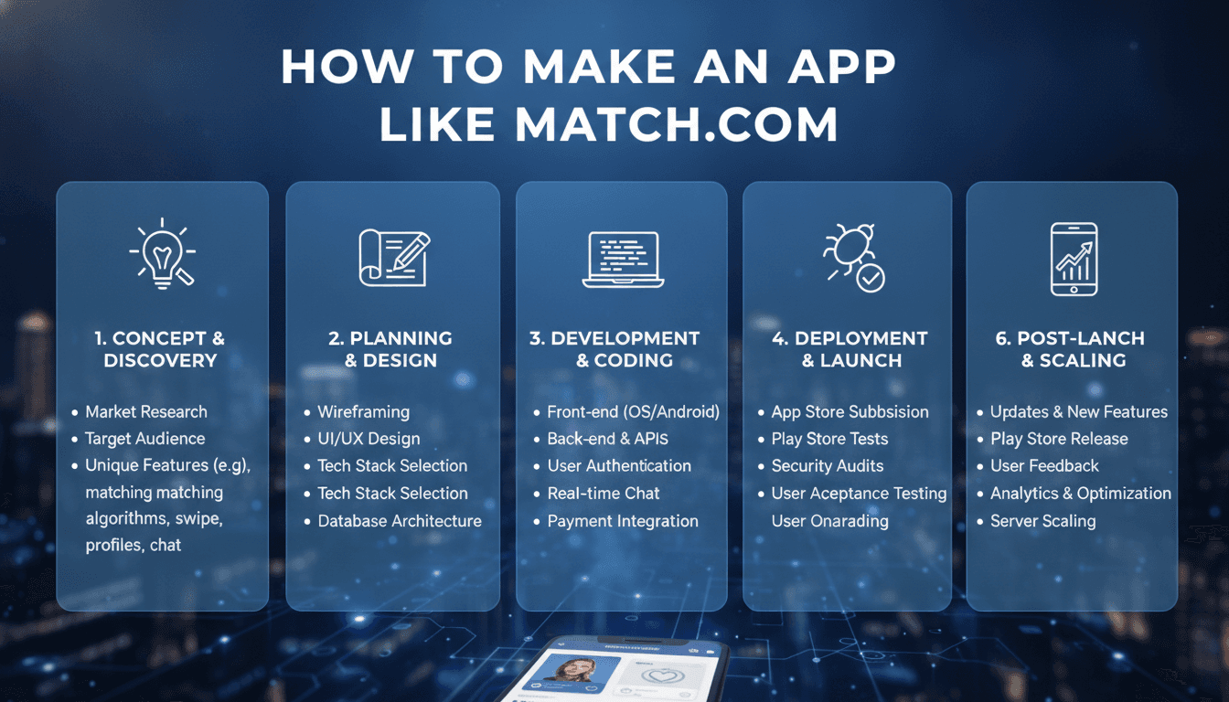 How to Make an App Like Match.com