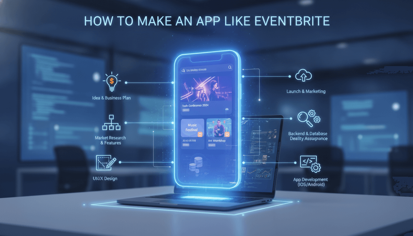 How to Make an App Like Eventbrite
