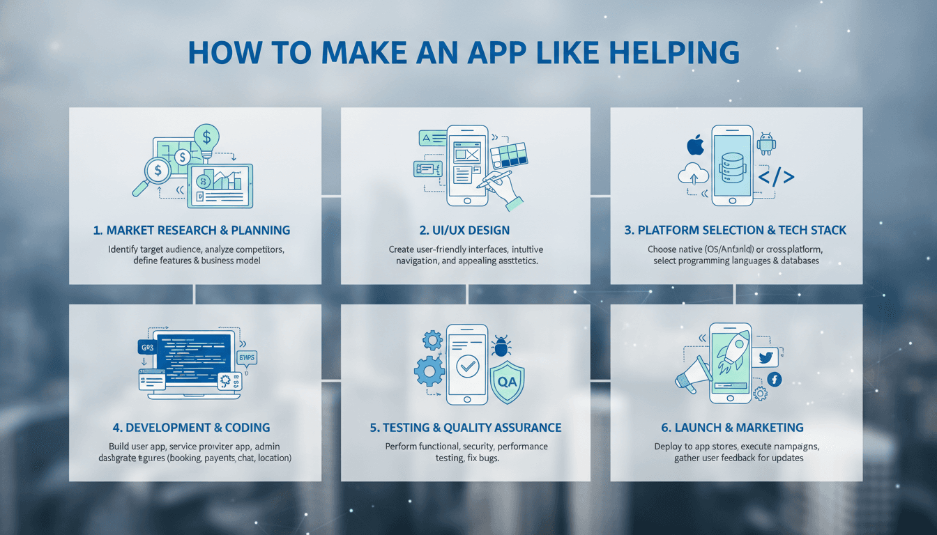 How to Make an App Like Helpling