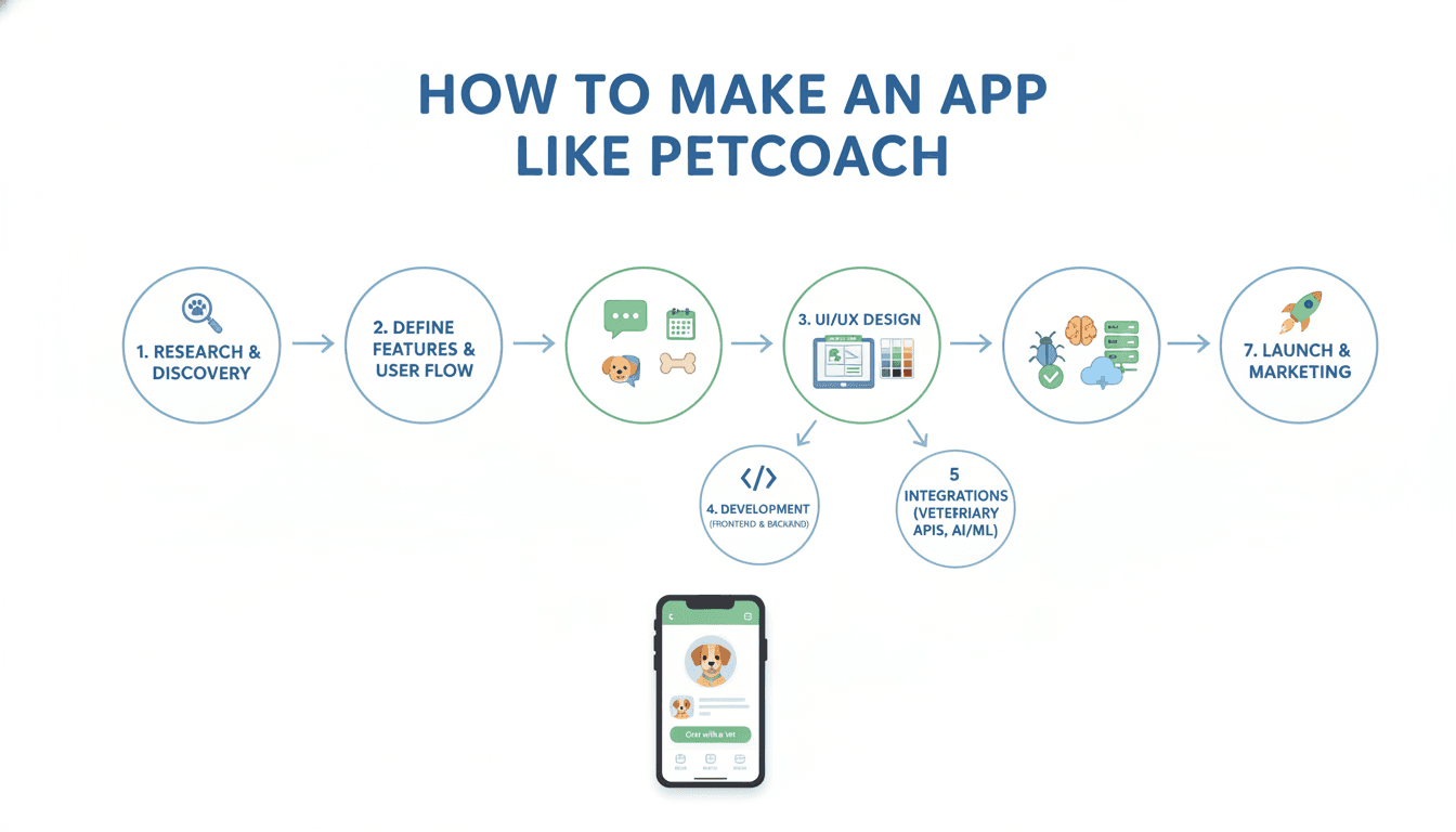 How to Make an App Like PetCoach