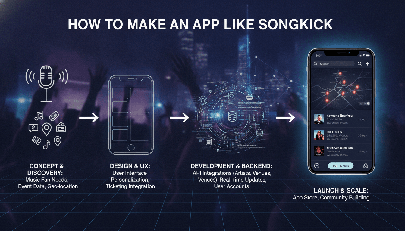 How to Make an App Like Songkick