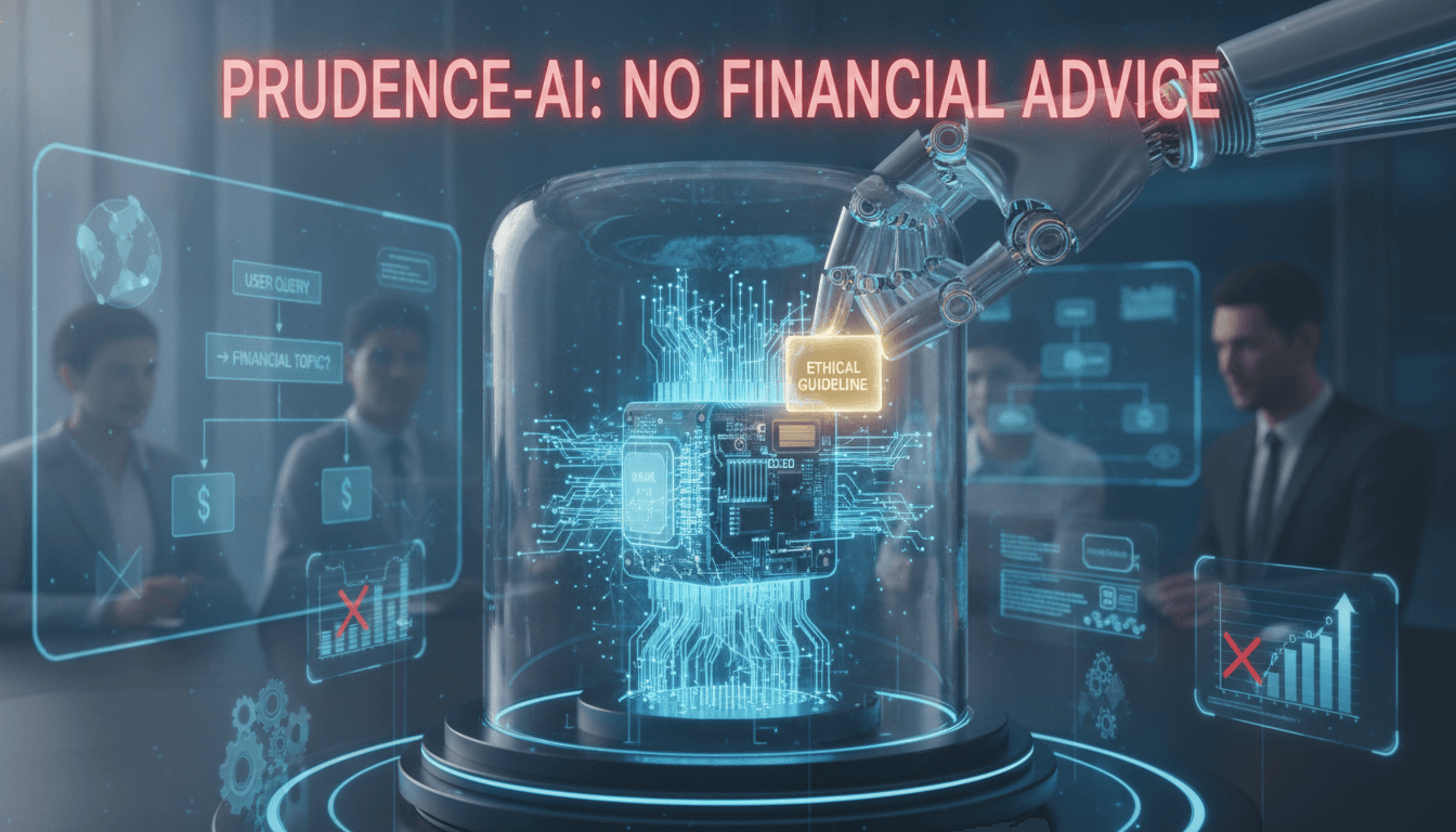 Building an AI Assistant That Must Not Give Financial Advice