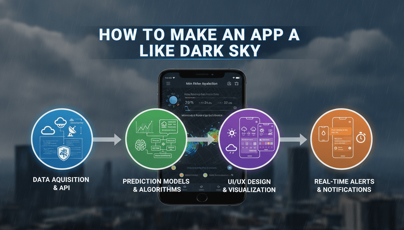 How to Make an App Like Dark Sky