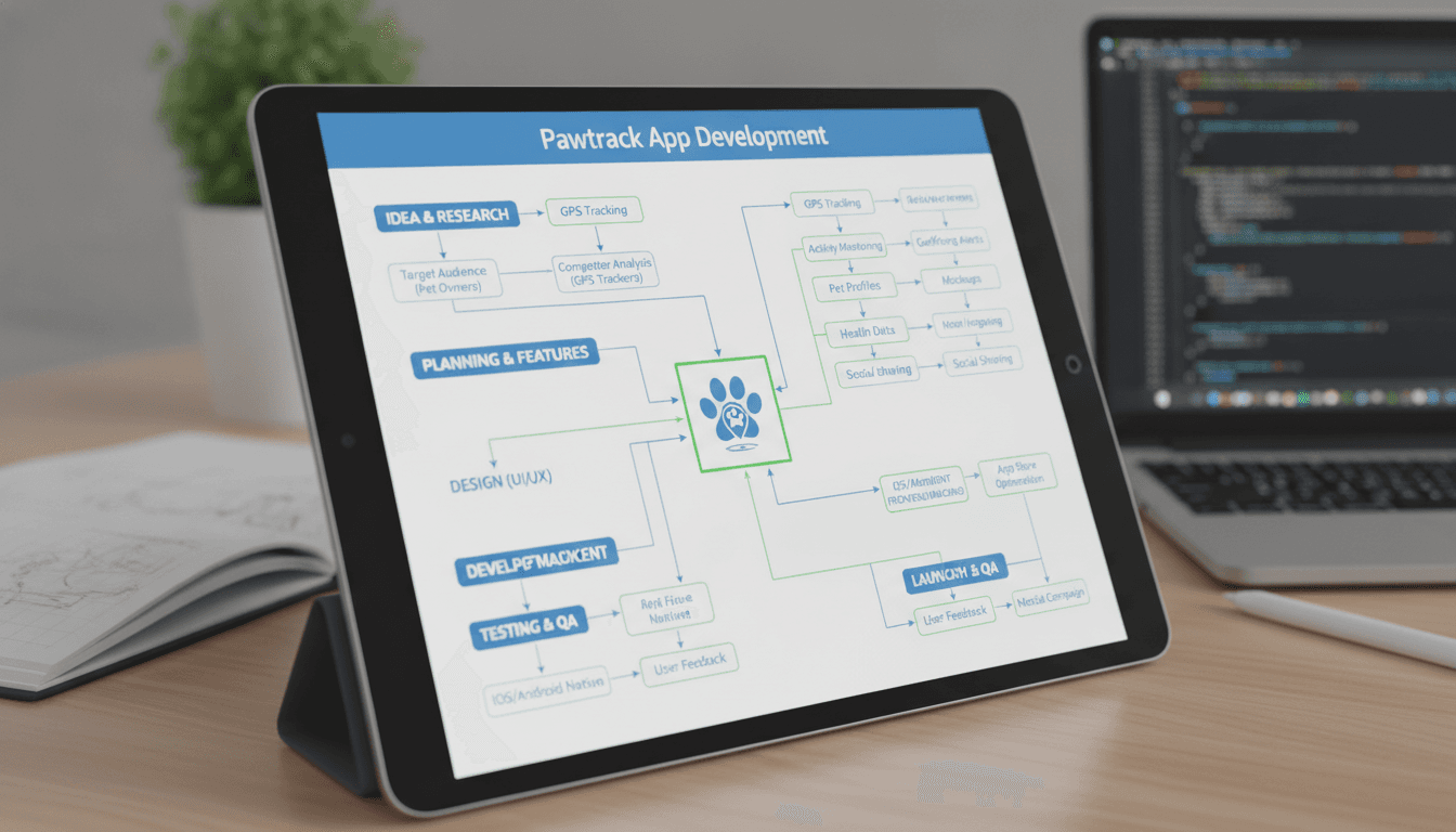 How to Make an App Like Pawtrack