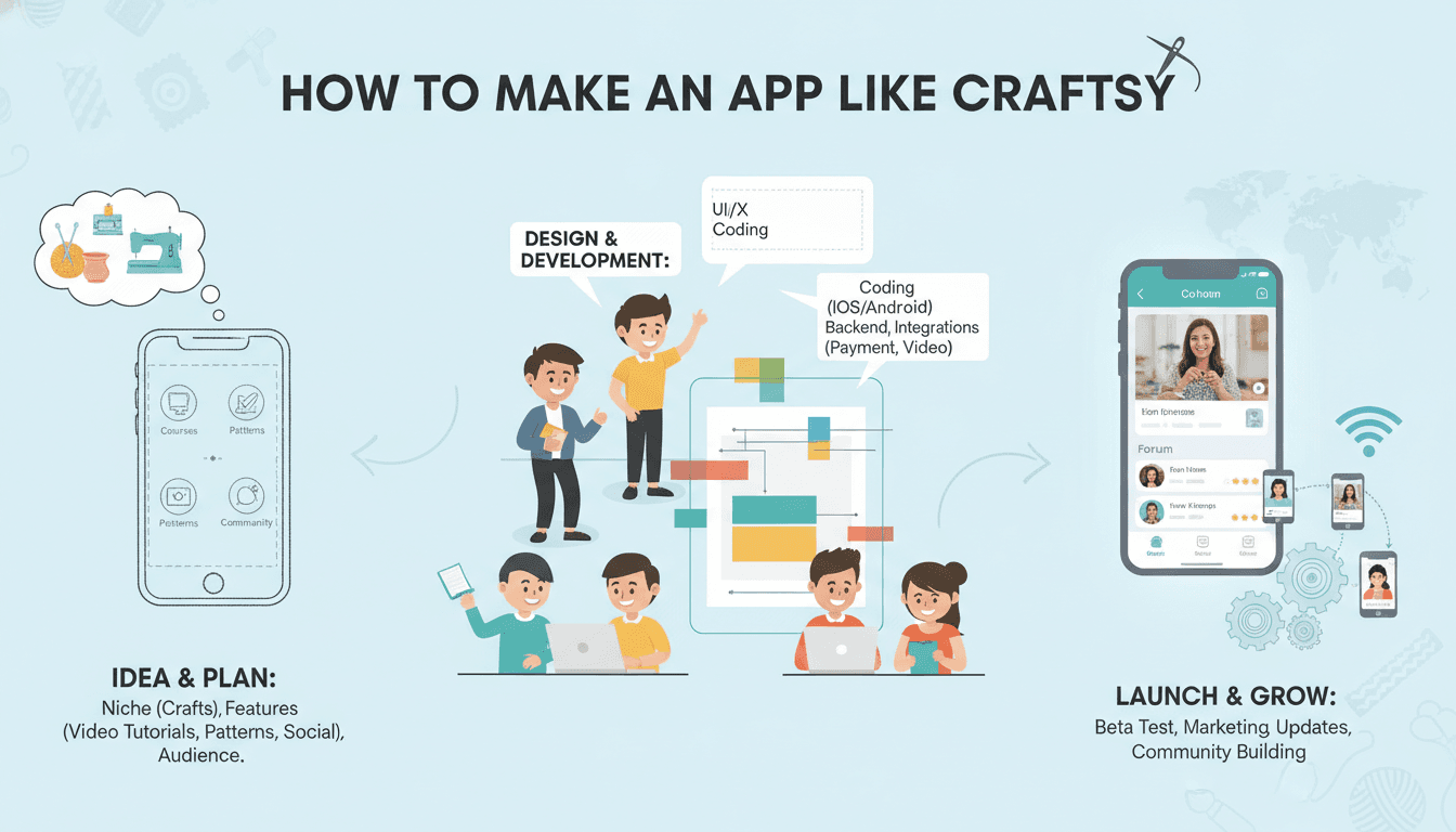 How to Make an App Like Craftsy