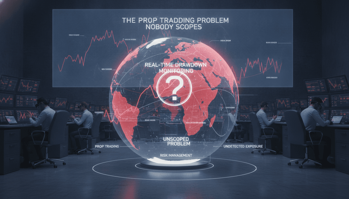 Real-Time Drawdown Monitoring: The Prop Trading Problem Nobody Scopes