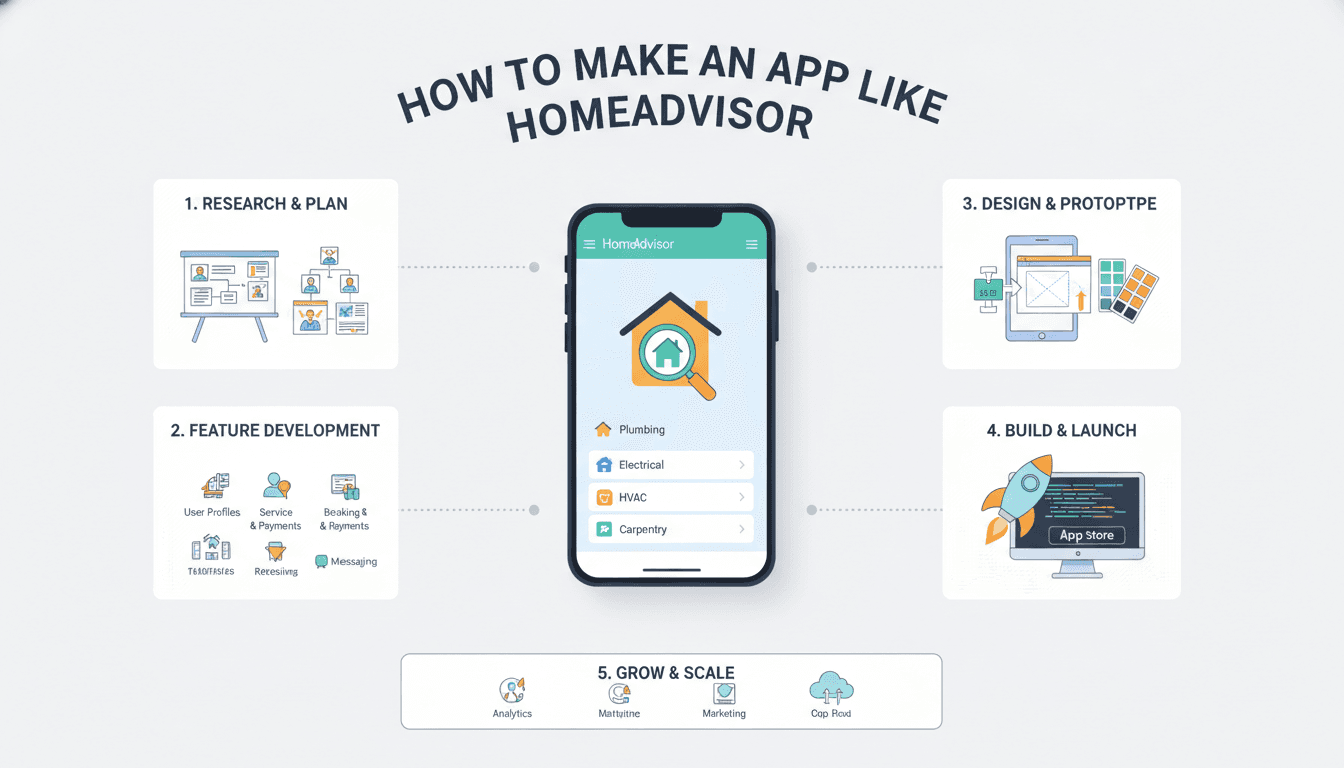 How to Make an App Like HomeAdvisor