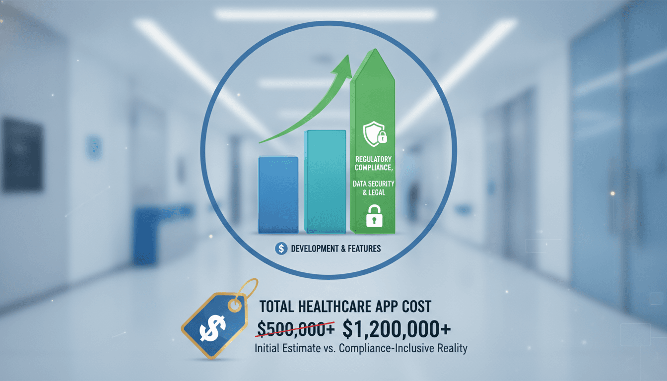 What a Healthcare App Costs Once Compliance Is Included