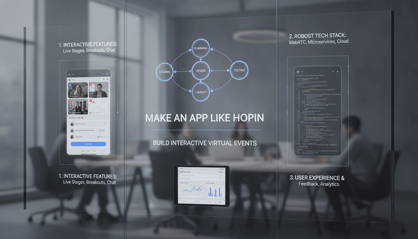 How to Make an App Like Hopin