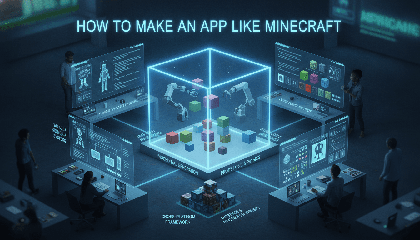 How to Make an App Like Minecraft