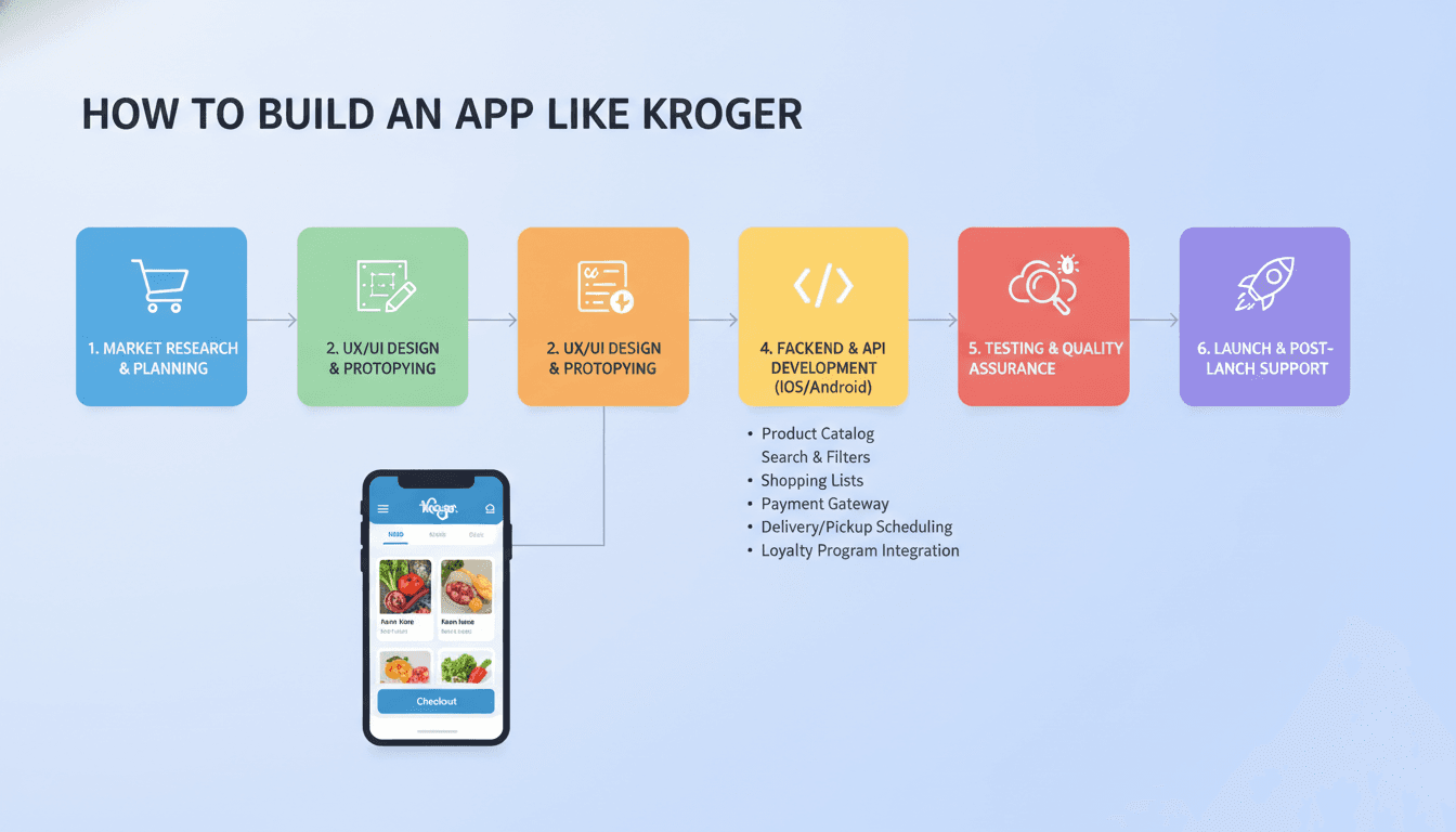 How to Make an App Like Kroger