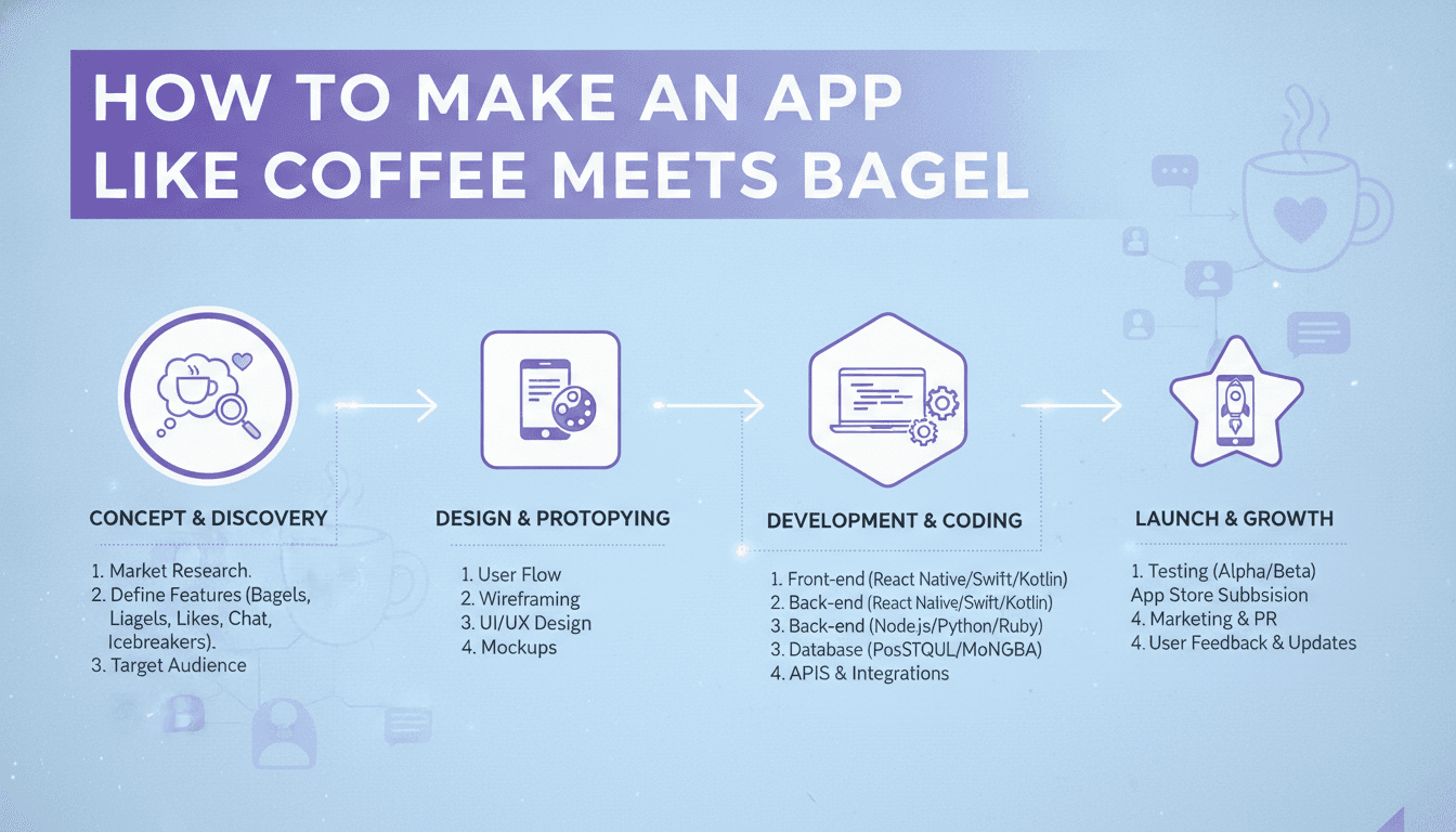 How to Make an App Like Coffee Meets Bagel