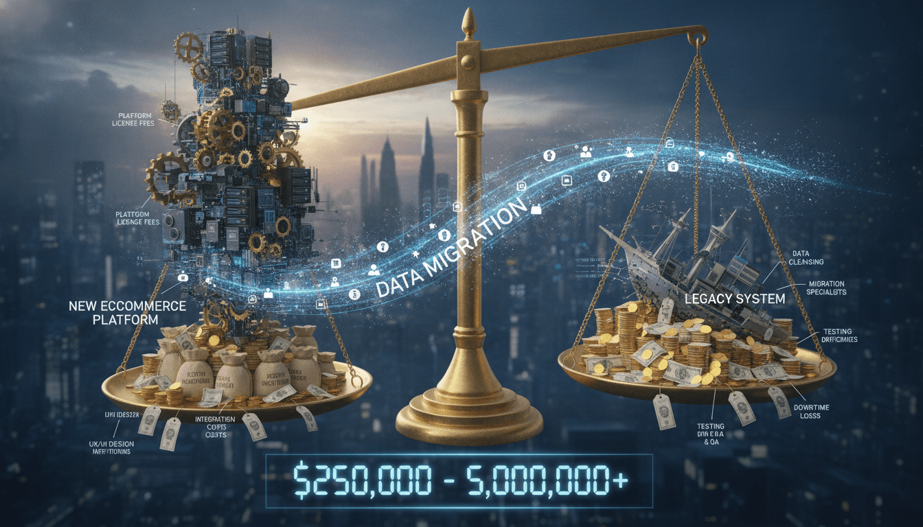 What an Ecommerce Replatform Costs, Including the Migration