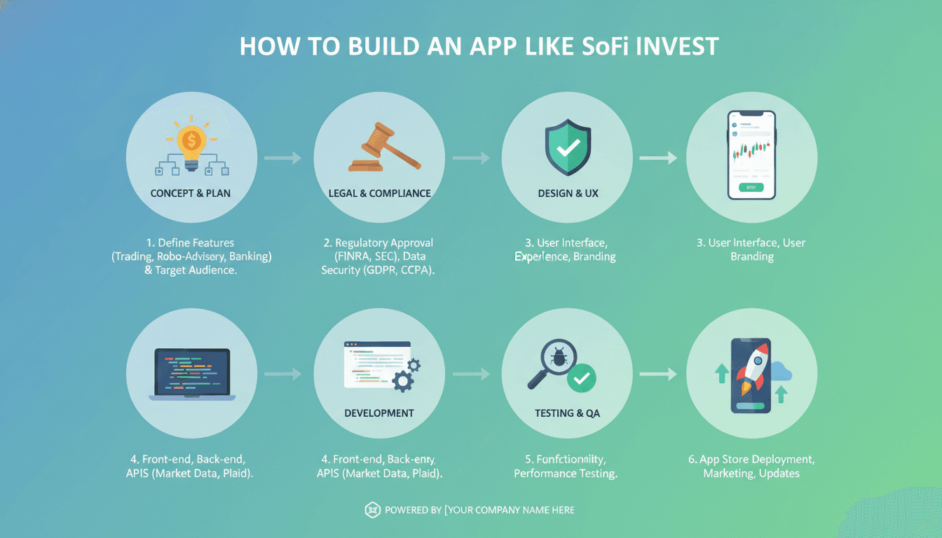 How to Make an App Like SoFi Invest