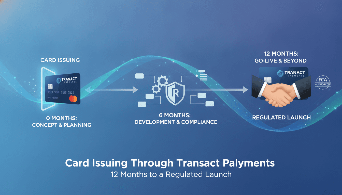 Card Issuing Through Transact Payments: 12 Months to a Regulated Launch