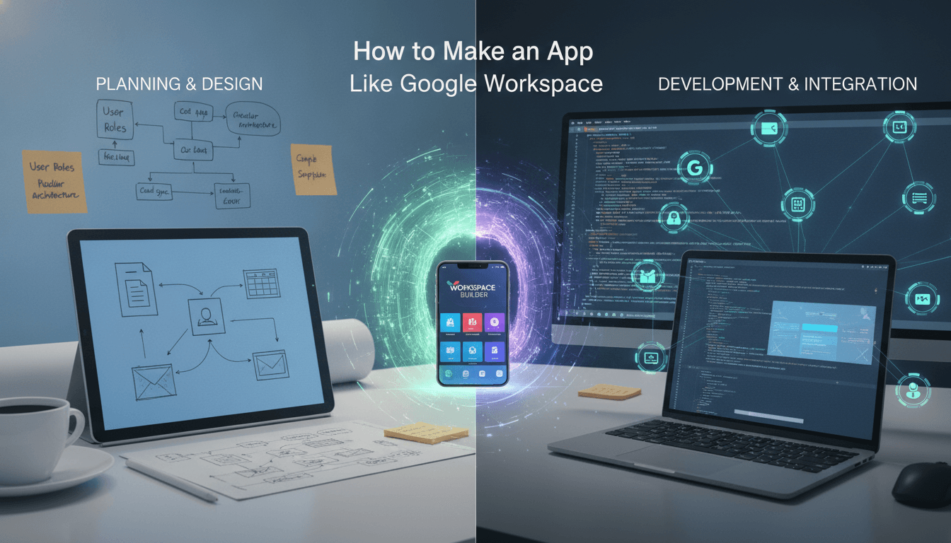 How to Make an App Like Google Workspace