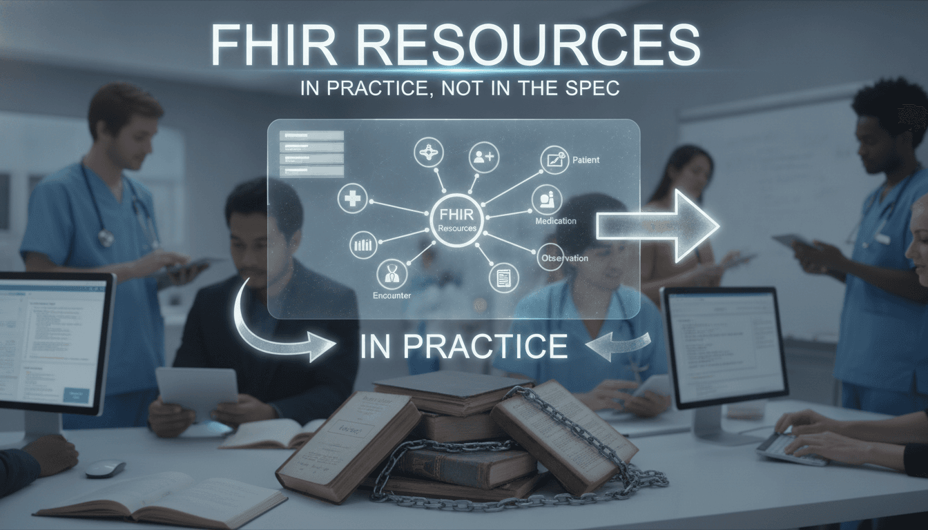 FHIR Resources in Practice, Not in the Spec