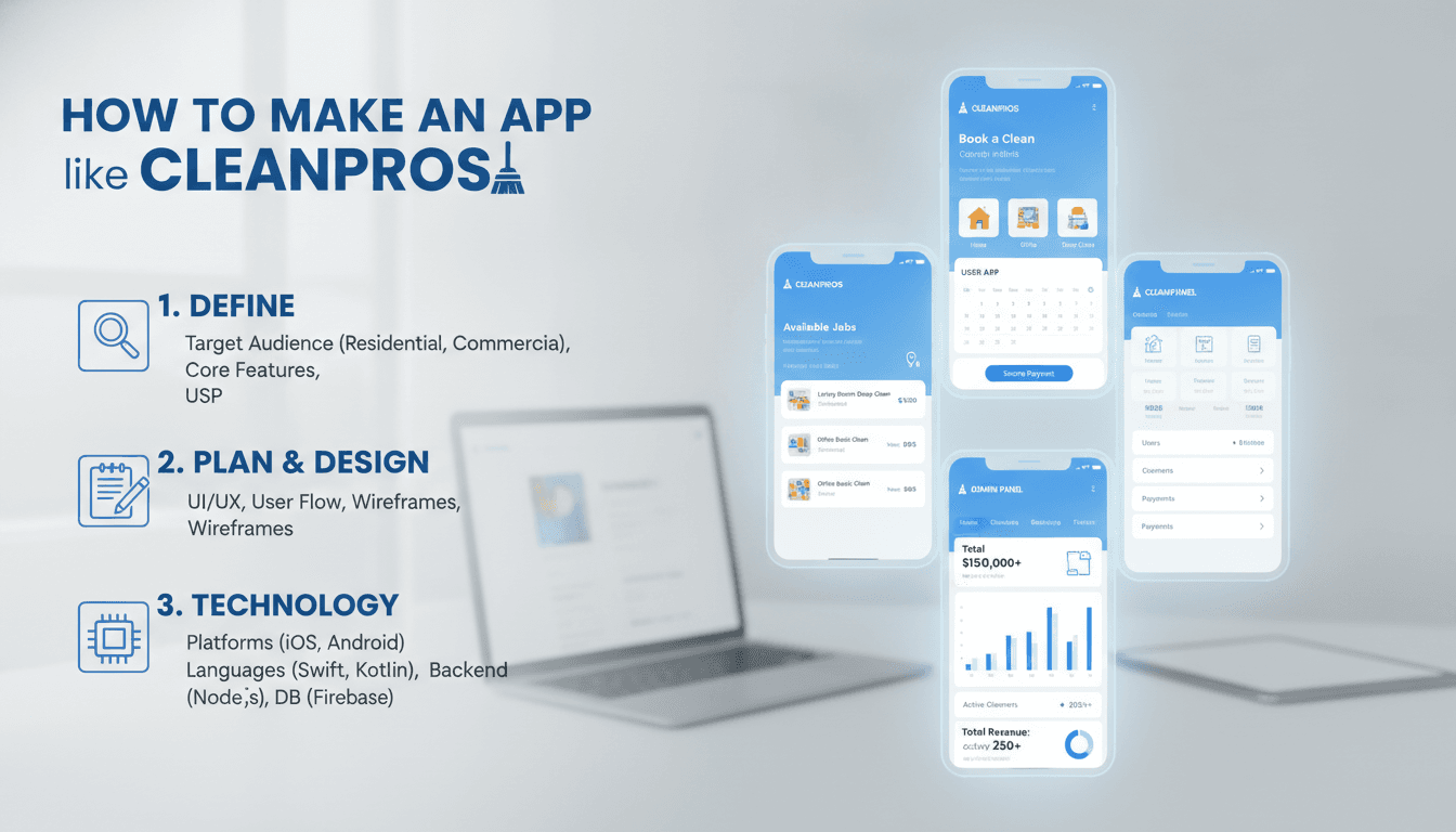 How to Make an App Like CleaningPros