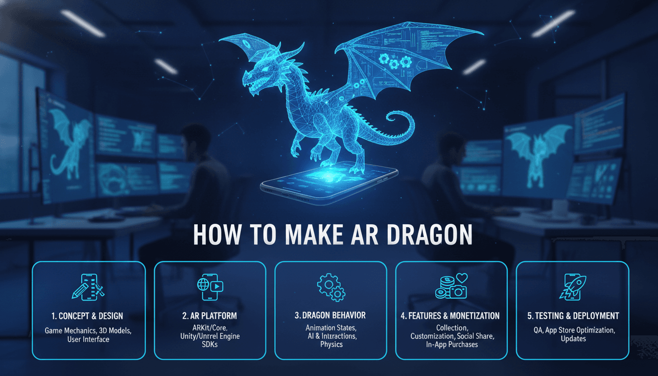 How to Make an App Like AR Dragon
