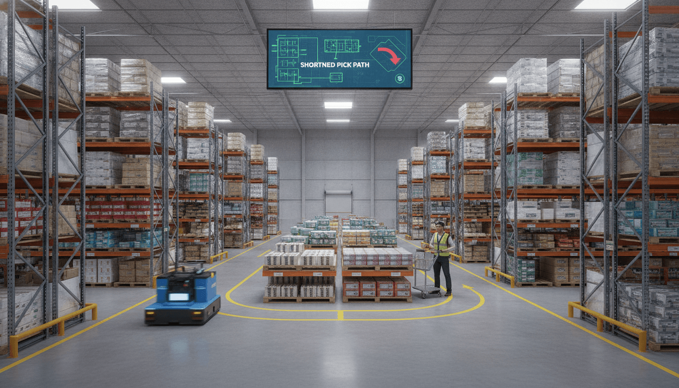 Warehouse Slotting: Shortening the Pick Path
