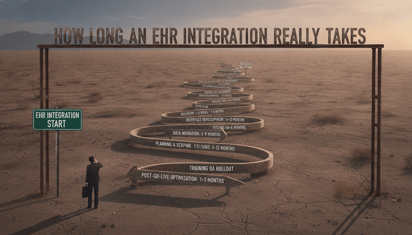 How Long an EHR Integration Really Takes