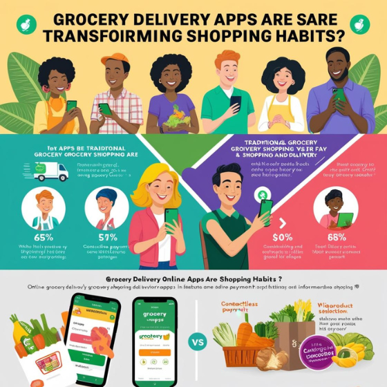 How Grocery Delivery Apps Are Transforming Shopping Habits