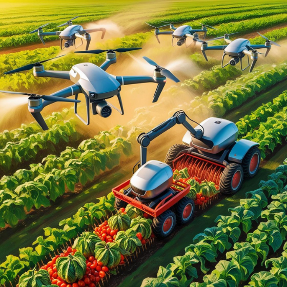 Agricultural Drones and Robotics: Revolutionizing Farming